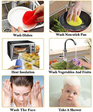Load image into Gallery viewer, 5 Pieces Magnic Silicone Dish Sponge