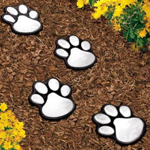 Load image into Gallery viewer, Solar-Powered Paw Print Lights Garden Lantern