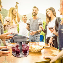 Load image into Gallery viewer, 6 Ways Shot Glass Dispenser with 6 Cups