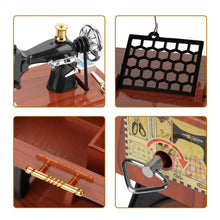 Load image into Gallery viewer, Mini Sewing Machine Music Box