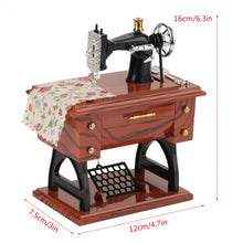 Load image into Gallery viewer, Mini Sewing Machine Music Box