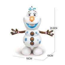 Load image into Gallery viewer, Electric Dancing Music Snowman Toy