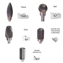 Load image into Gallery viewer, 10pcs Tungsten Carbide Rotary Burr Set