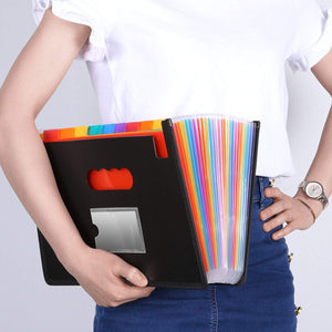 24 Pocket Expanding File Folder Organizer