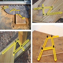 Load image into Gallery viewer, Multi-Angle Measuring Ruler