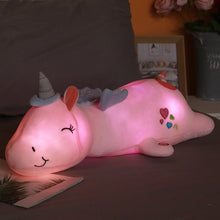 Load image into Gallery viewer, Cute Glowing LED Light Unicorn Plush Toys