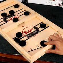 Load image into Gallery viewer, Funny Family Wooden Hockey Game