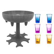 Load image into Gallery viewer, 6 Ways Shot Glass Dispenser with 6 Cups