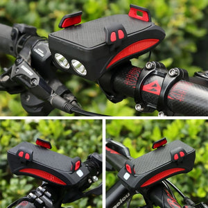 Multi-function Bicycle Light USB Rechargeable