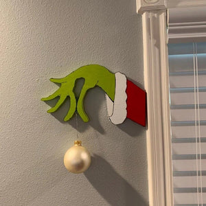 Christmas Thief Hand Wall Stickers