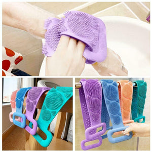 Magic Silicone Brushes Bath Towels