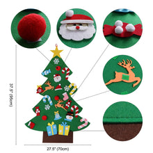 Load image into Gallery viewer, DIY felt christmas tree（Best Gift For Children）