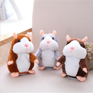 Talking Hamster Mouse Plush Interactive Toy