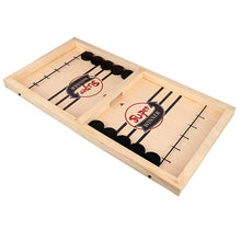 Load image into Gallery viewer, Funny Family Wooden Hockey Game