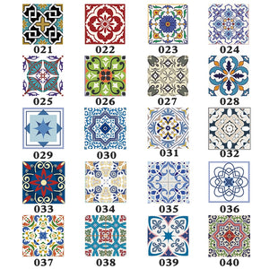15pcs/set Floor Tiles Diagonal Wall Sticker