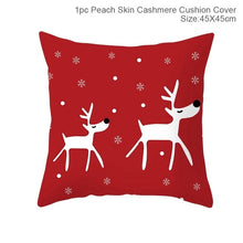 Load image into Gallery viewer, FENGRISE 45x45cm Cotton Linen Merry Christmas Cover Cushion Christmas Decor for Home Happy New Year Decor 2019 Navidad Xmas Gift