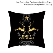 Load image into Gallery viewer, FENGRISE 45x45cm Cotton Linen Merry Christmas Cover Cushion Christmas Decor for Home Happy New Year Decor 2019 Navidad Xmas Gift