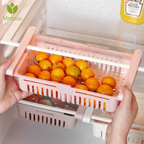 Kitchen Storage Refrigerator Partition Storage Rack