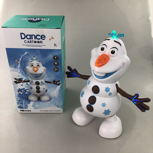 Electric Dancing Music Snowman Toy