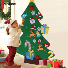 Load image into Gallery viewer, DIY felt christmas tree（Best Gift For Children）