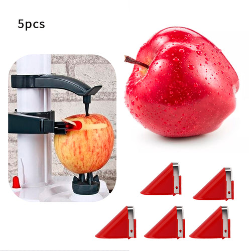 5pcs Electric Fruit Peeler Potato Electric Peeler  Vegetable Fruit Peeler  Stainless Steel Blades for Electric Potato