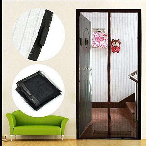 Magic Mesh Hands-Free Screen Door