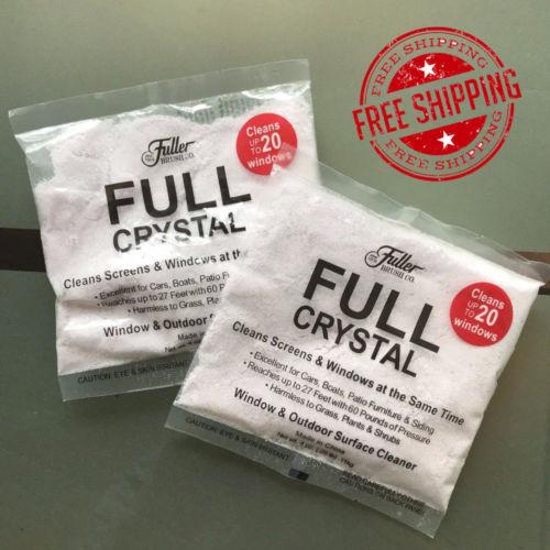Full Crystal - Window and All Purpose Cleaner Powder(2 packs)